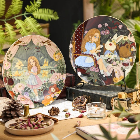 Stechcol Qilililisi 8-Inch Bone China Plate