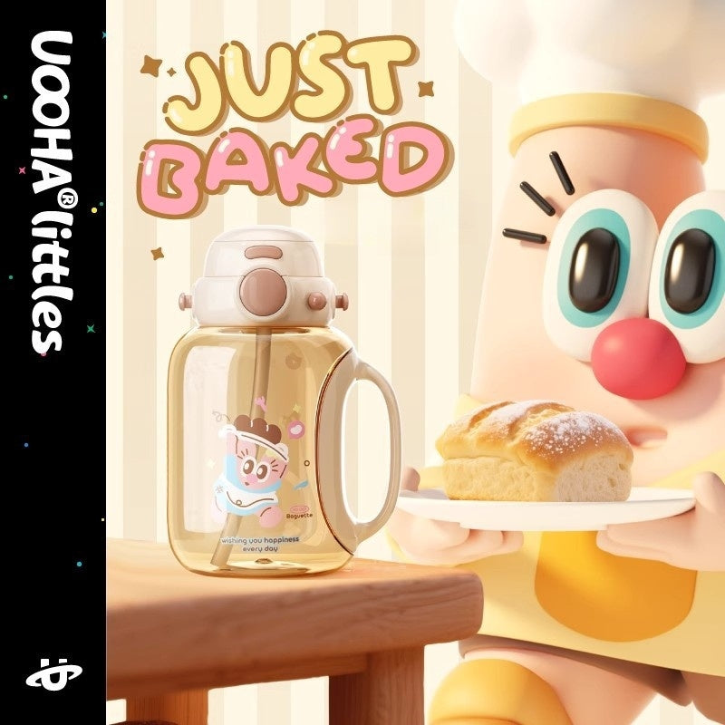 UOOHA PPSU Baby Cup with Dual Straw and Spout Drinking Modes