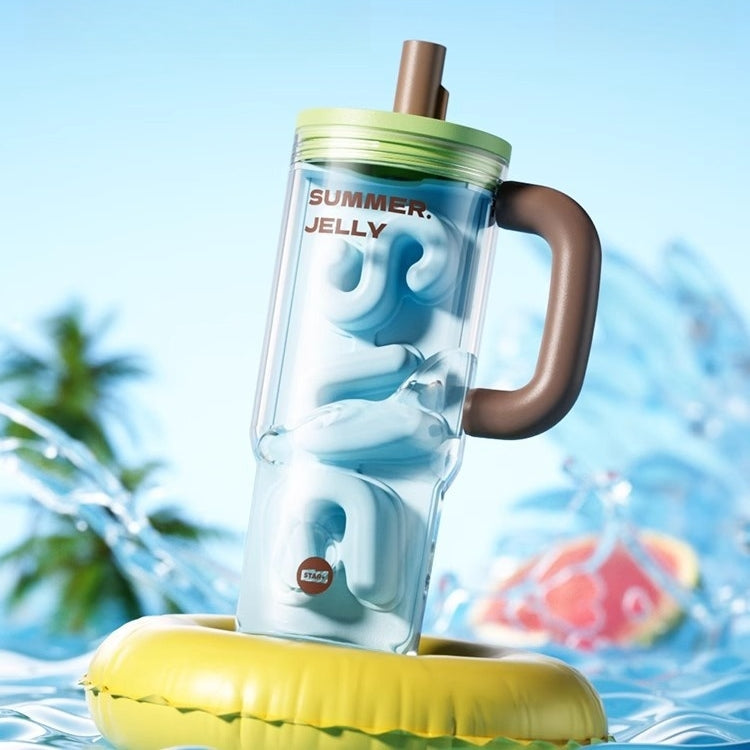 Sidagar Sunshine JELLY Straw Cup with Ice Grid