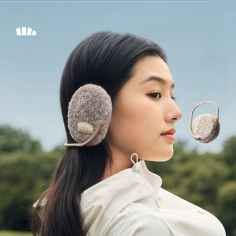 Beneunder Foldable Ear Warmers - Ultra-Light 46g Windproof Thermal Earmuffs
