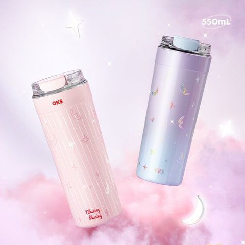 AKS Poésie Libre Tumbler 550ml Stainless Steel Travel Mug