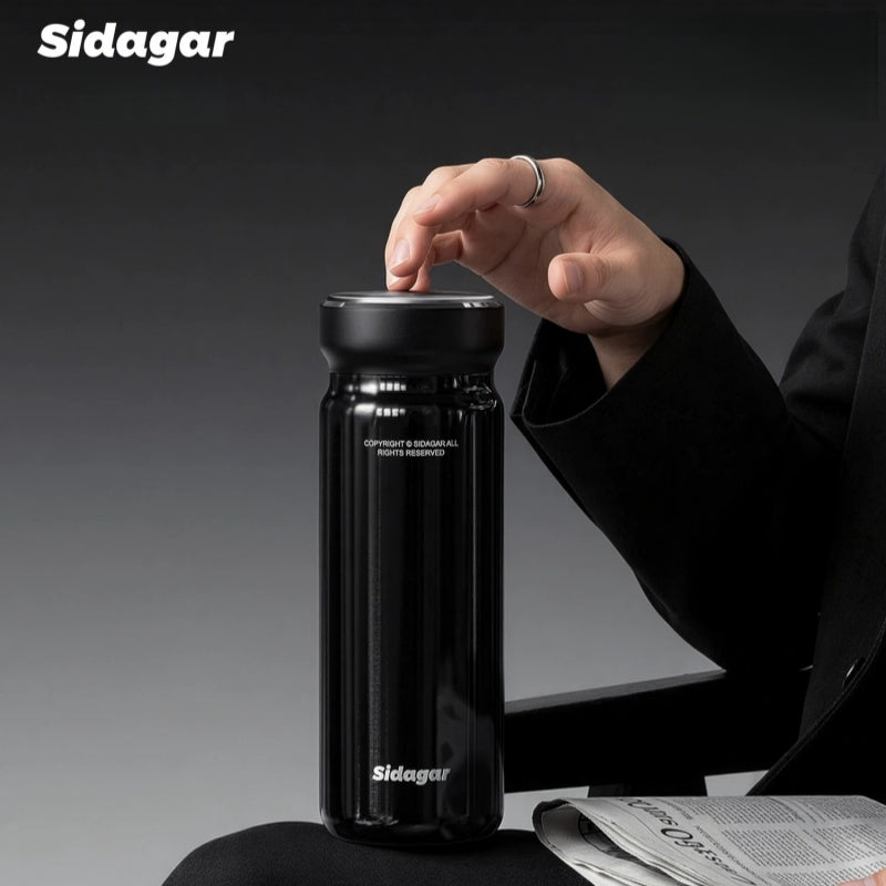 Sidagar 430ml Tea Infuser Insulated Travel Mug