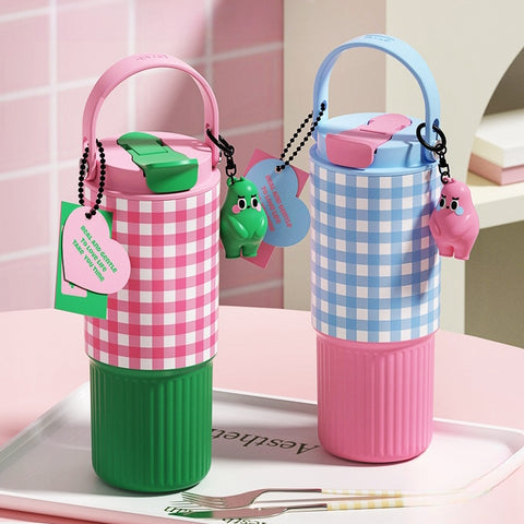 STAR+ Stylish and Functional Insulated Water Bottle 750ml - Monet Garden Series