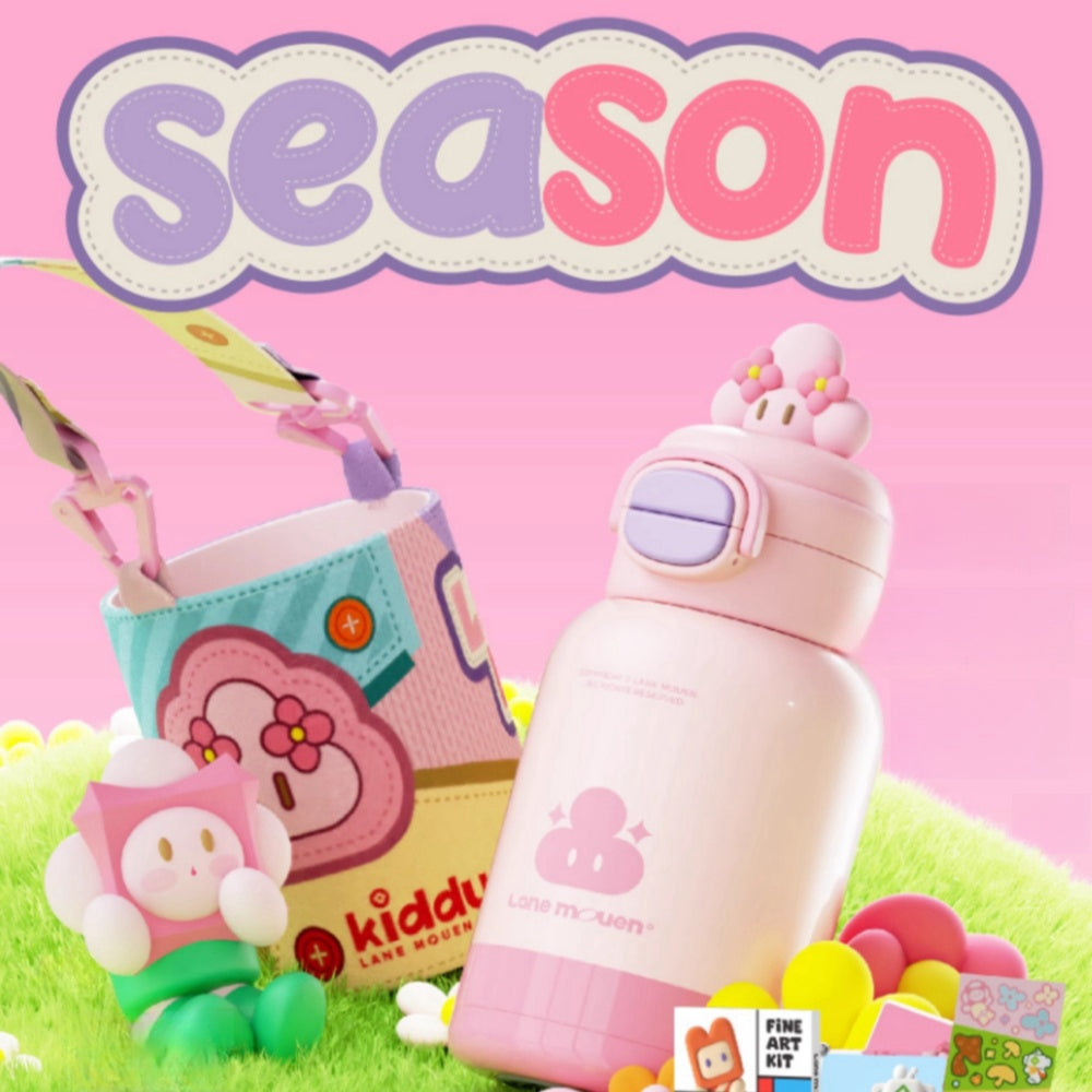 seasonal thermal water bottle for children