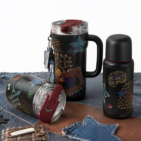 AKS Morden Denim Insulated Tumbler & Flask Collection