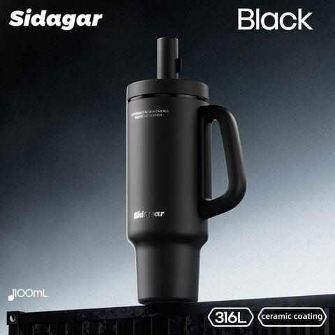 Sidagar Liberty 1100ml Quick-Open Ceramic-Lined Tumbler