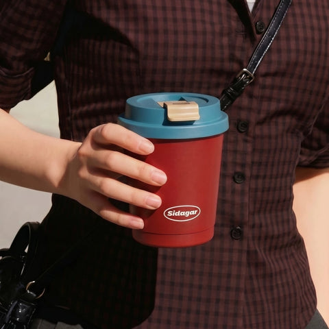 Sidagar 300ml Stainless Steel Travel Coffee Cup