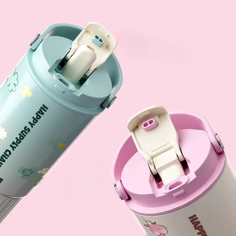 SIDAGAR+ Monet Garden Vacuum Insulated Thermos