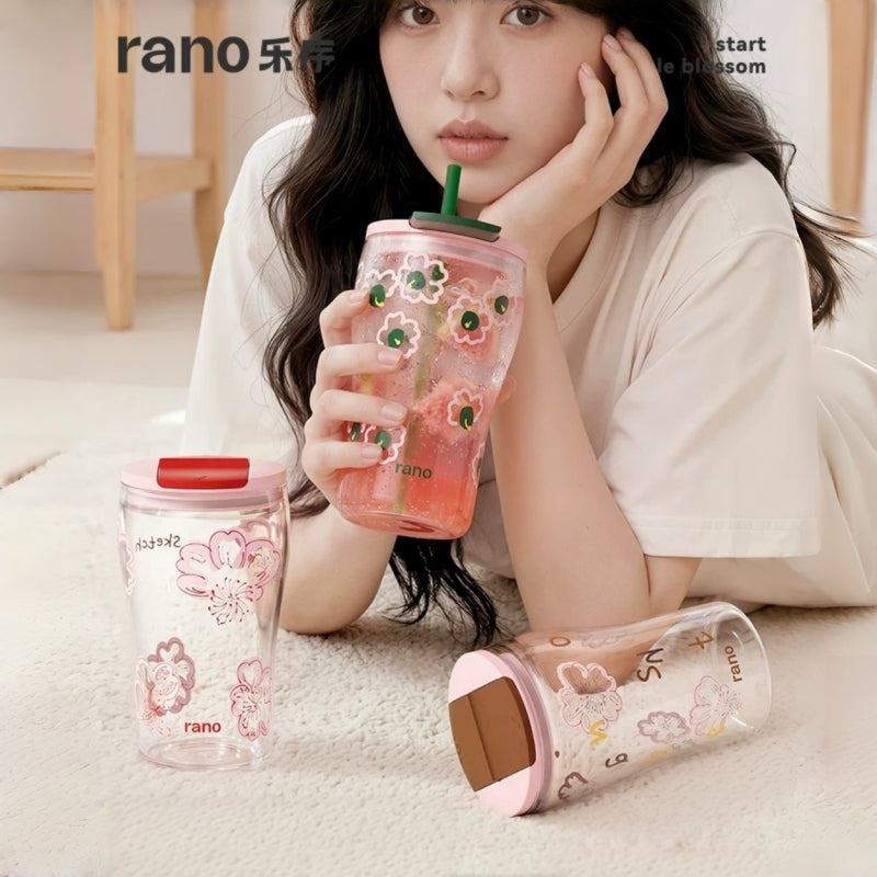 Rano Le Blossom Bubble Glass Cup 520ml