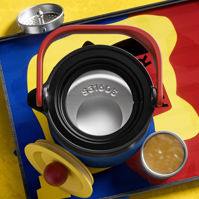 Sidagar Memphis Collection 860ml Stainless Steel Teapot