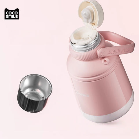 COCO SMILE 1000ml Insulated Stainless Steel Water Bottle