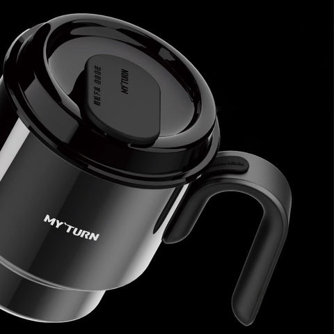 MY TURN Premium Coffee Tumbler - 450ml Double-Wall Insulated Mug