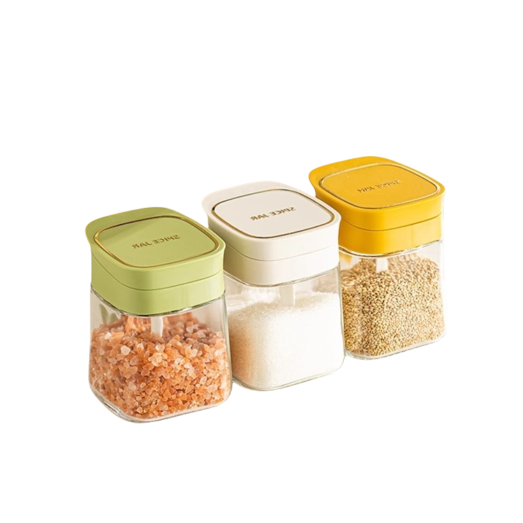 MDZF Sweet Home High-quality seasoning jar with a wide mouth for easy filling and dispensing