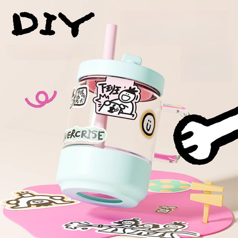 EVERCRISE 800ml Big Sip Fun Tumbler