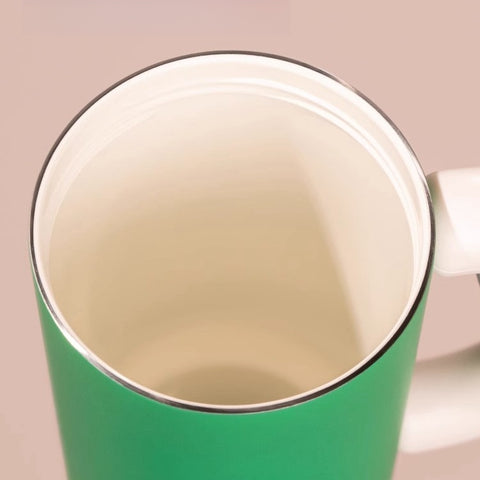 Stylish portable tumbler for coffee, tea, and water