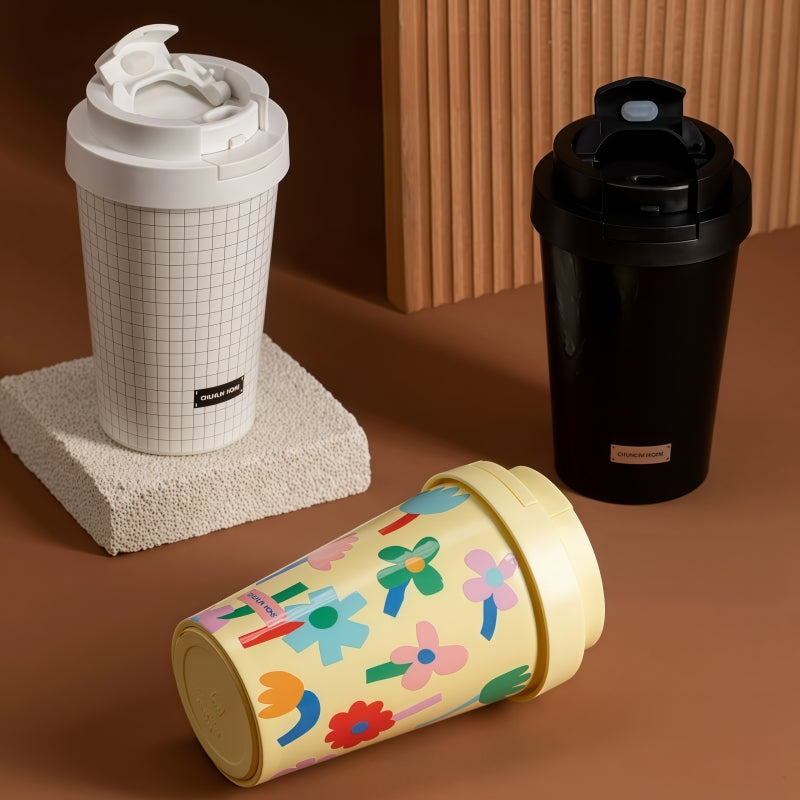 CHUNLIN HOME 370/580ml Insulated Travel Coffee Mug
