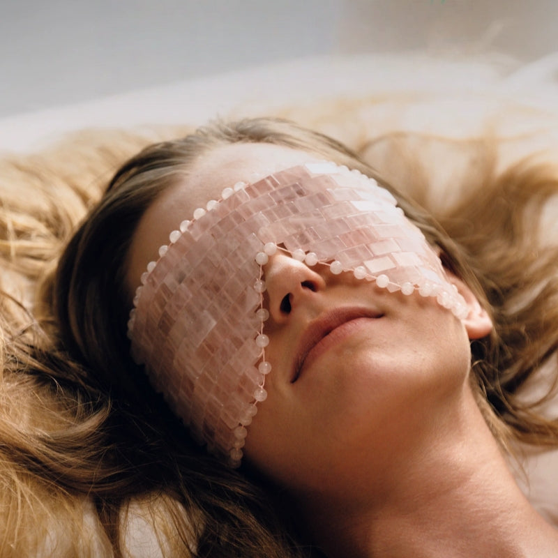 Krramel Rose Quartz Eye Mask