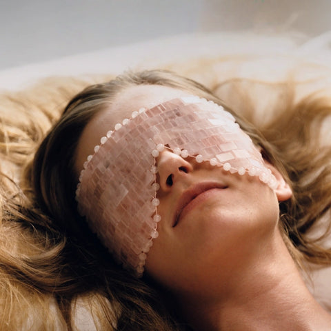 Krramel Rose Quartz Eye Mask