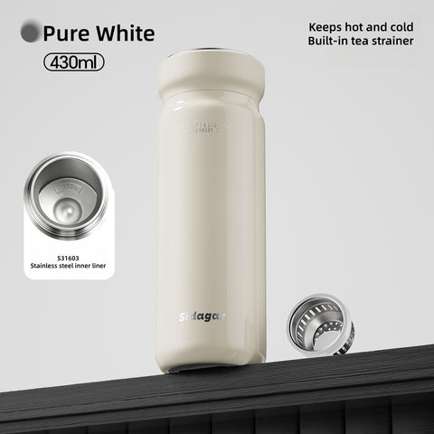 Sidagar 430ml Tea Infuser Insulated Travel Mug