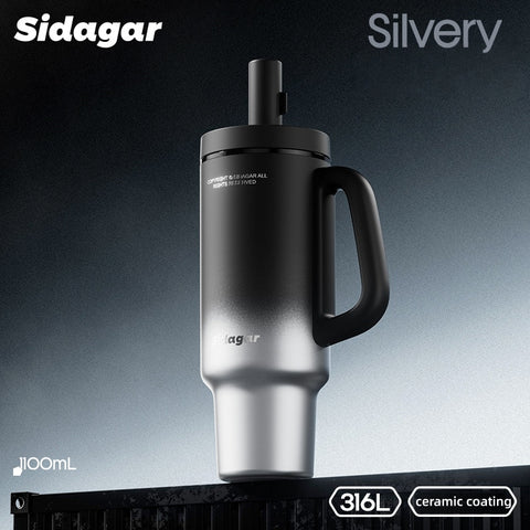 Sidagar Liberty 1100ml Quick-Open Ceramic-Lined Tumbler