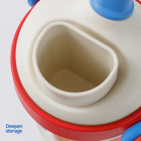 Creative Eco-Friendly Travel Mug with Detachable Compartments