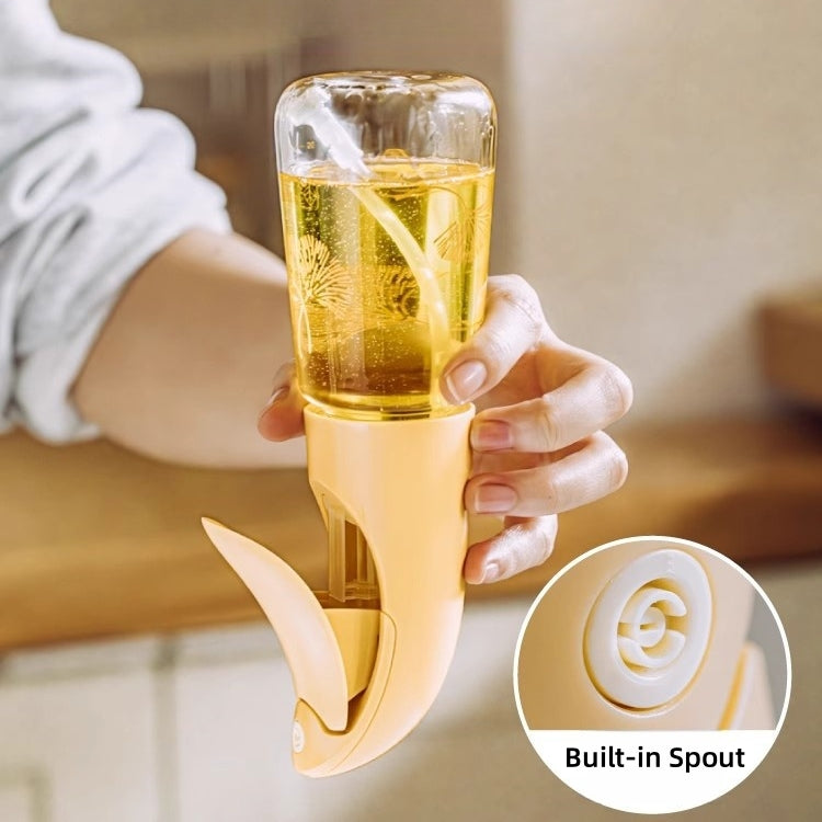 SHUEHO Premium Borosilicate Glass Oil Spray Bottle