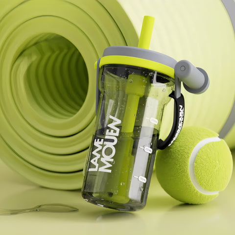 Ergonomic design portable water bottle
