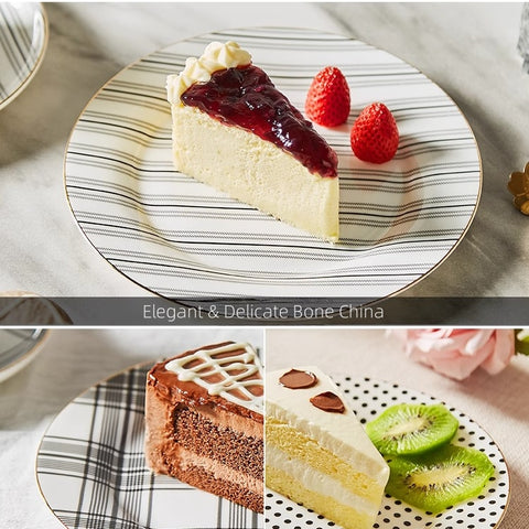 Luxury Stechcol Bone China Dinner Plate