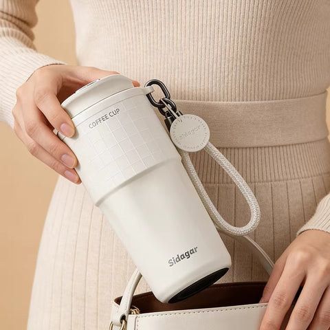 Sidagar Ceramic Coated Insulated Coffee Tumbler 570ml