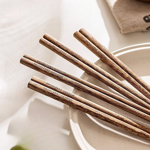 Natural Chicken Wing Wood Chopsticks