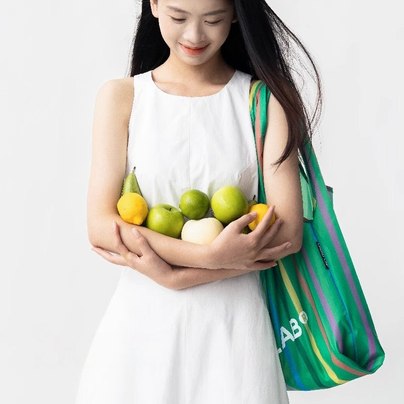 CHAKO LAB FRUIT Tote Bag: Large Eco-Friendly Reusable Canvas Tote for Women