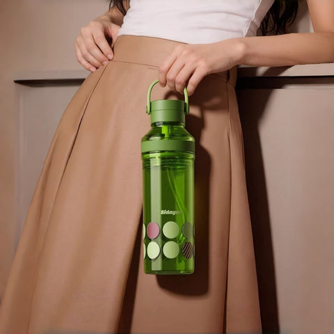Sidagar Summer Breeze 630ml Tritan Water Bottle with Straw