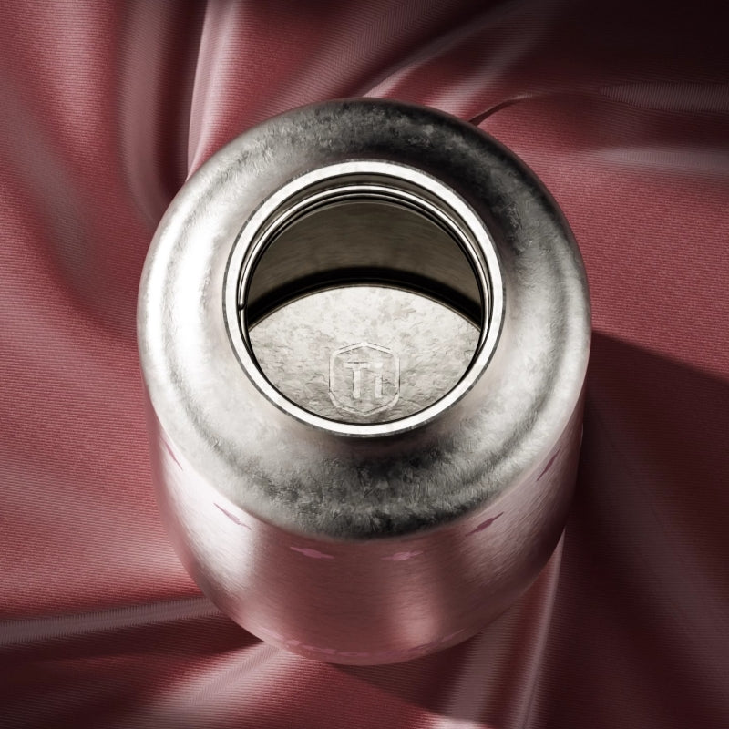 Sidagar Taoyao Titanium Water Bottle 335mL - 99.85% Pure Titanium Travel Tumbler, Leak-Proof Insulated Mug with Pop-up Straw, BPA-Free for Coffee, Tea, Milk, Office & Outdoor Gifts