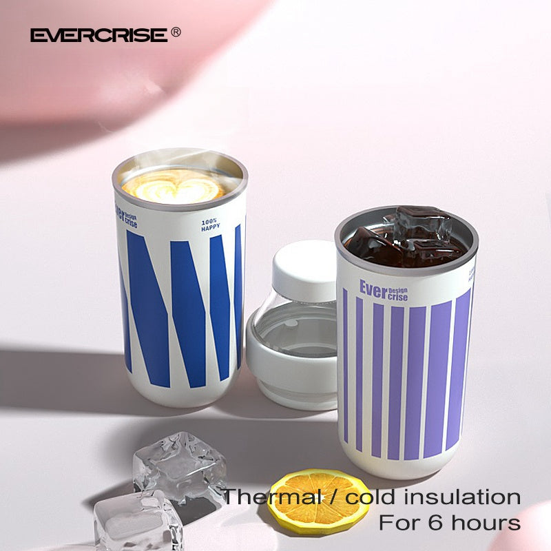 EVERCRISE Stainless Steel Insulated Tea Cup 400ml - Tea Making Master