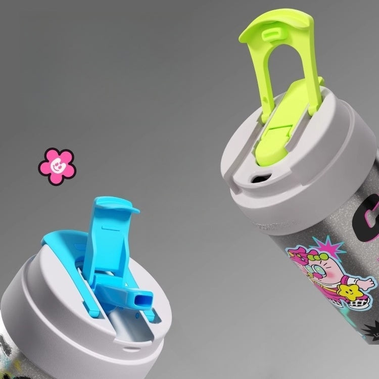 UOOHA Luxury Titanium Tumbler in Frosted Sugar and Cosmic Pop finishes