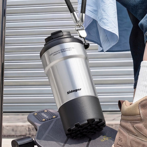 Sidagar Large Ceramic-Lined Dual-Drink Travel Bottle