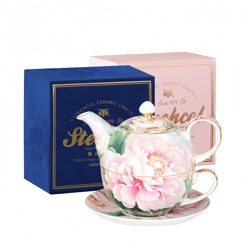 Stechcol luxury gift box with tea set packaging