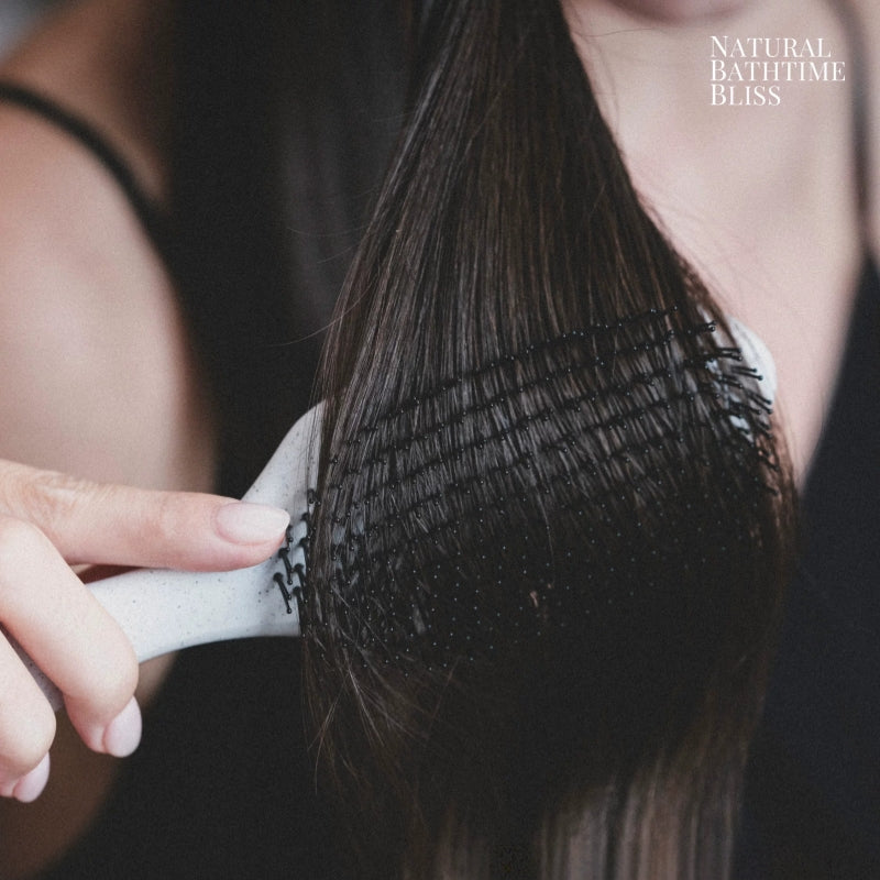 KRRAMEL Pebbles Scalp Cleansing Brush for Wet or Dry Hair