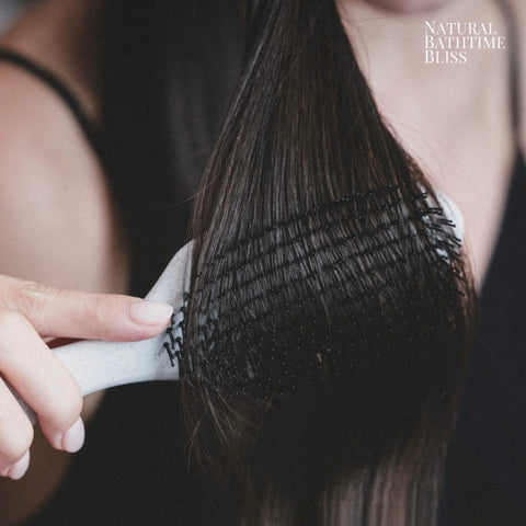 KRRAMEL Pebbles Scalp Cleansing Brush for Wet or Dry Hair