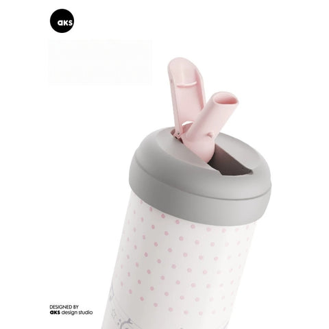 AKS Lulu Bottle 16oz Insulated Tumbler with Straw