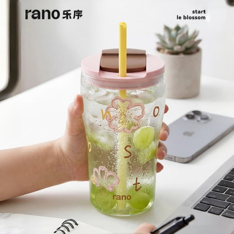 Rano Le Blossom Bubble Glass Cup 520ml