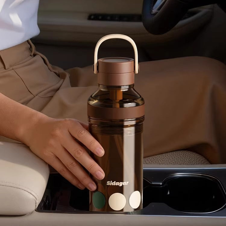 Sidagar Summer Breeze 630ml Tritan Water Bottle with Straw