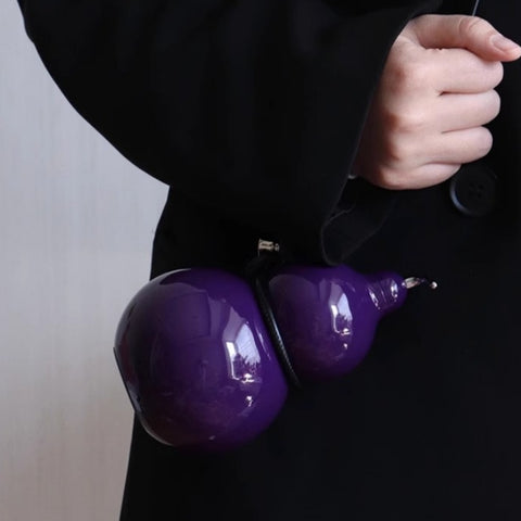 OTE Rainbow Gourd-Shaped Stainless Steel Insulated Tumbler with Straw