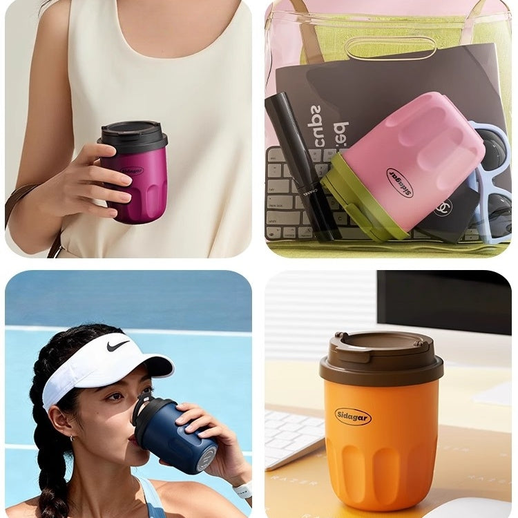 Sidagar Portable Mini Coffee Mug with Ceramic Layer