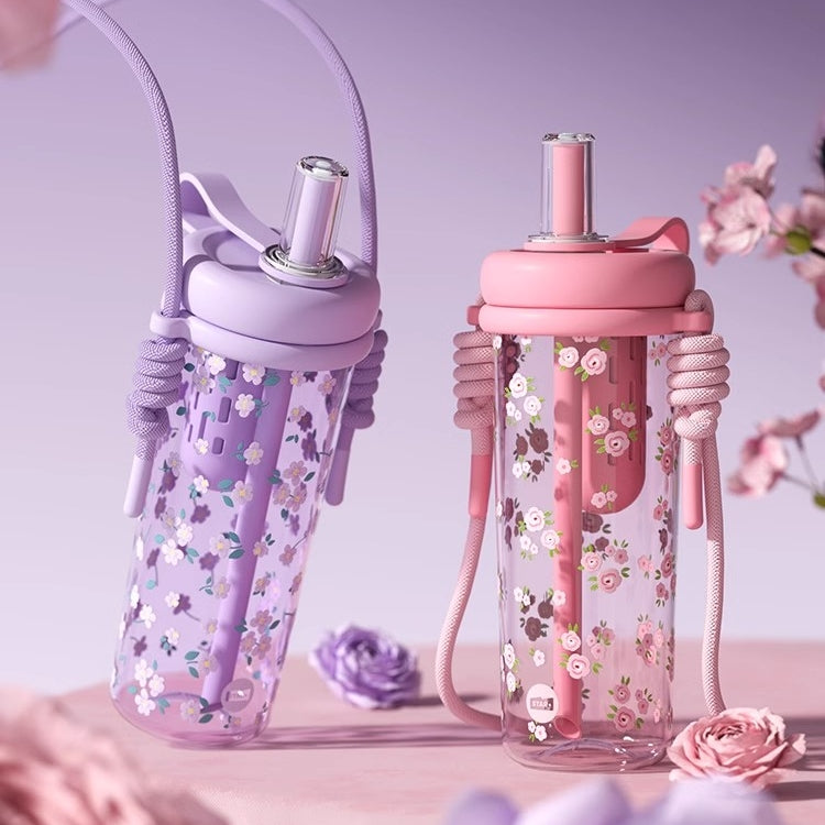 STAR+ Flower Series Water Bottle with Floral Designs