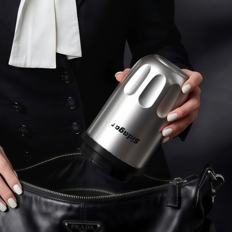Sidagar 420ml Insulated Coffee Mug | S31603 Ceramic Lined Travel Cup
