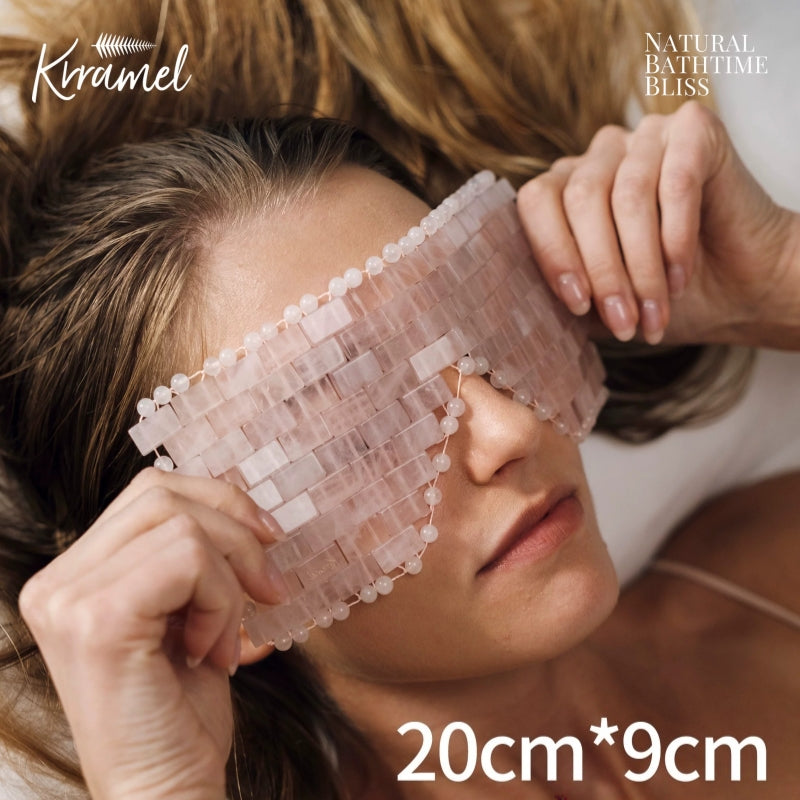 Krramel Rose Quartz Eye Mask