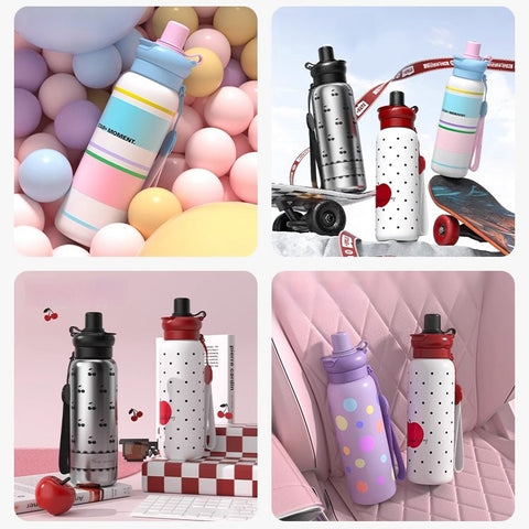 STAR+ Stylish 700ml Stainless Steel Insulated Water Bottle