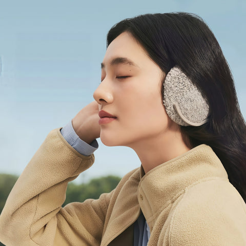 Beneunder Foldable Ear Warmers - Ultra-Light 46g Windproof Thermal Earmuffs