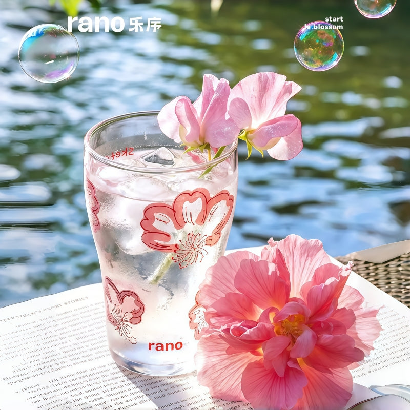 Rano Le Blossom Bubble Glass Cup 520ml